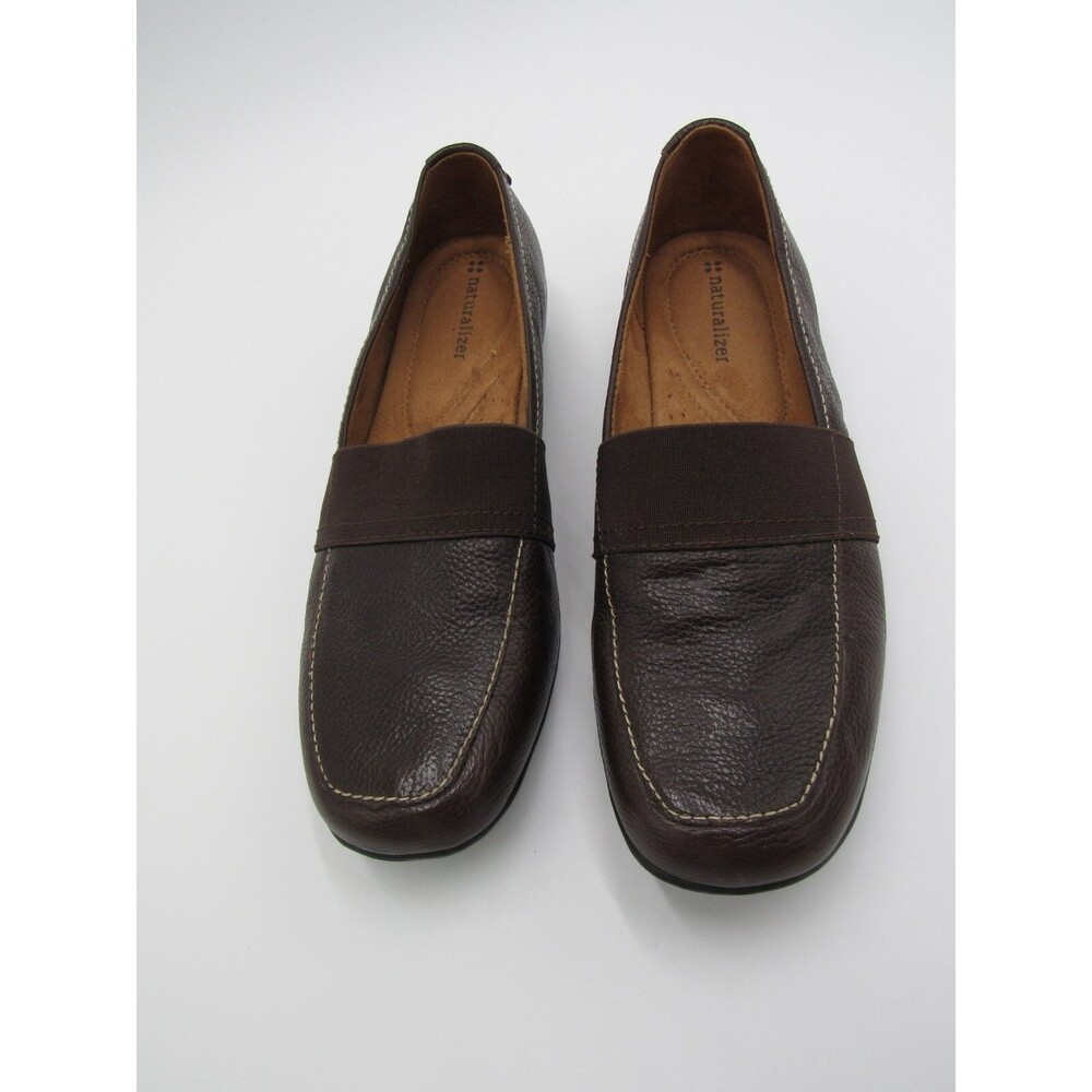 Naturalizer Fairlee Comfort Loafers Womens Size 8 Dark Brown Business Casual - Picture 5 of 14